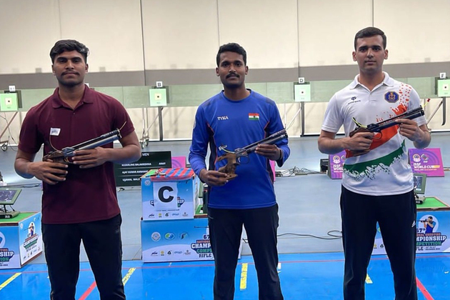 Kumar Surendra Singh Memorial Shooting Championship: Kedarling Uchaganve bags gold in air pistol