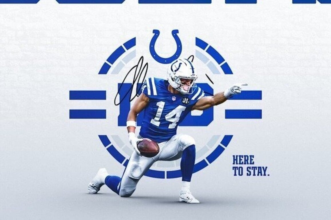 Colts WR Alec Pierce announces new contract with Colts