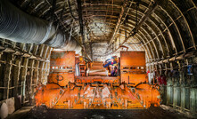 The Joy 12CM30 bolter miner was deployed at the mine on November 12. Photo: Dawid Lach