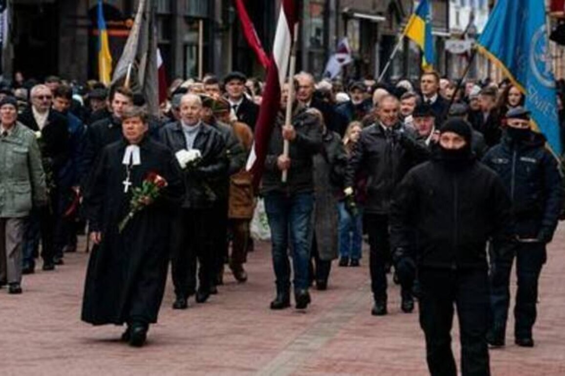 Nazis honored in EU country's capital
