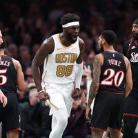 Neemias Queta's big effort lifts Celtics over 76ers