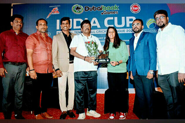 India Cup National Tennis Ball Cricket League 2023 trophy unveiled by Dr PV Shetty, Cricketer Jemimah Rodrigues