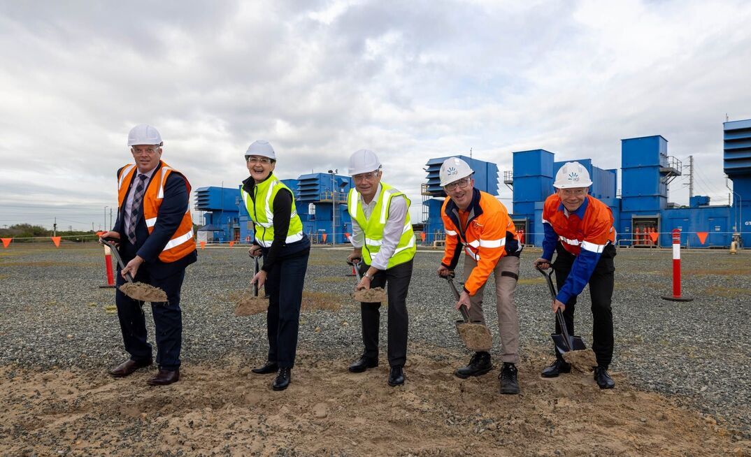 Amber-Jade Sanderson, Roger Cook and Damien Nicks at the K2 site