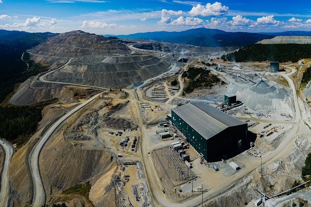 The Copper Mountain mine in BC, Canada