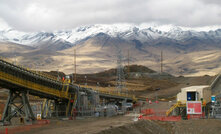 The Cuajone mine is set against an imposing backdrop in Peru