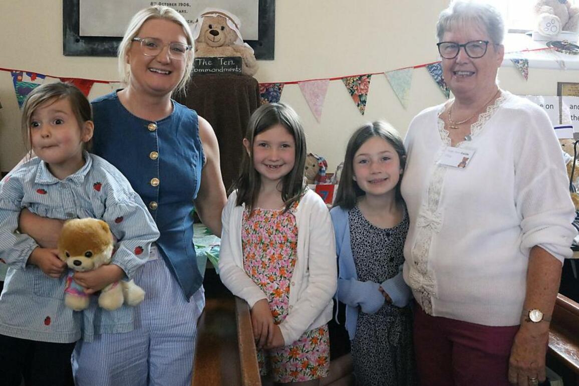 Magheracross church teddy bear festival in Ballinamallard