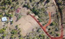 Gardening: the Mutamba site showing where the pilot plant will go