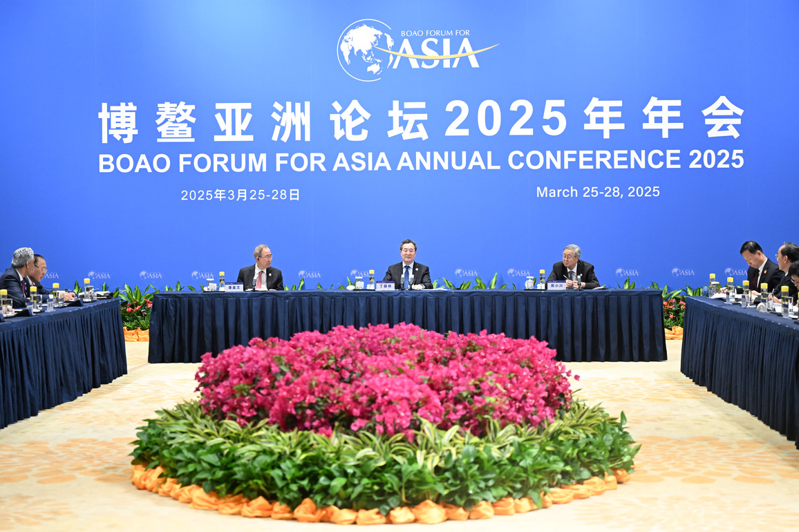 CHINA-HAINAN-BOAO-DING XUEXIANG-BUSINESS LEADERS-MEETING (CN)