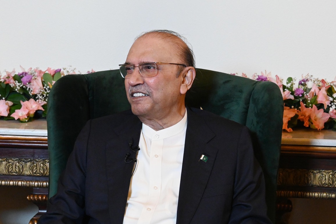 PAKISTAN-ISLAMABAD-PAKISTANI PRESIDENT-CHINESE-SPRING FESTIVAL-GREETINGS