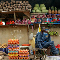 Nigerias inflation falls after months of crisis