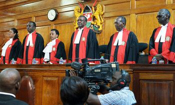Kenya poll petition 350x210