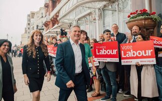 Keir Starmer arrives at the Labour Party Conference in Brighton last year | Credit: Keir Starmer's Twitter