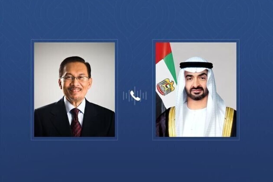 UAE President and Malaysian Prime Minister discuss latest regional developments