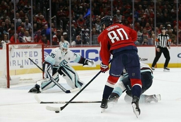 Capitals beat Kraken in feisty game; Alex Ovechkin pots No. 886