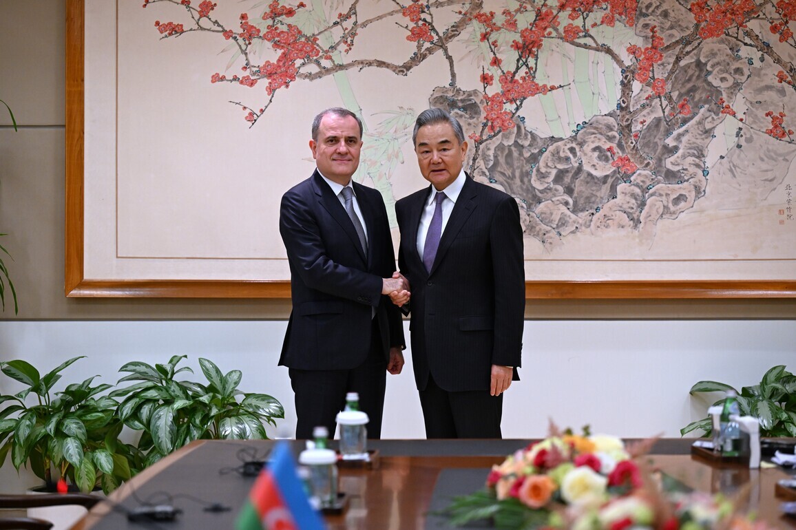 UN-CHINA-WANG YI-AZERBAIJAN-FM-MEETING