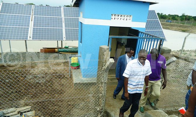 Soroti small-scale irrigation scheme launched Soroti small-scale irrigation scheme launched
