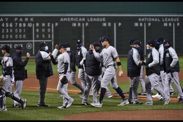 MLB roundup: Yankees rout Red Sox for 10th straight win