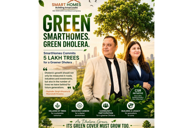 SmartHomes Launches 'Green SmartHomes. Green Dholera.' CSR Initiative; Commits 5 Lakh Plus Trees to Support Dholera's Sustainable Growth