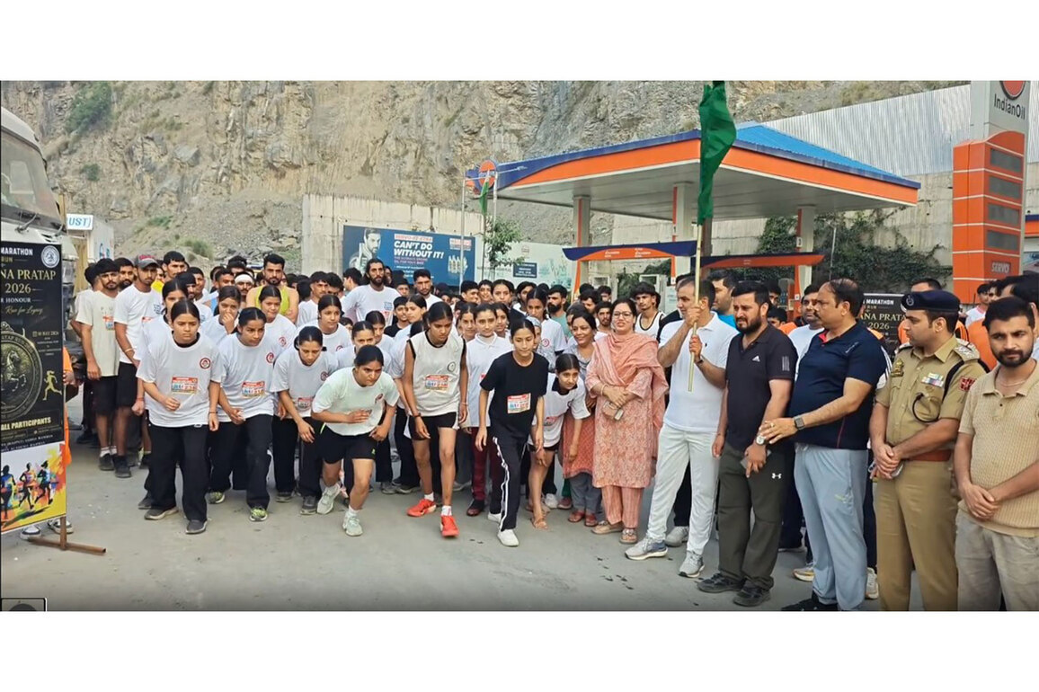 J-K: Ramban DC flags off Maharana Pratap Run 2026 under Nasha Mukt Jammu and Kashmir Abhiyan