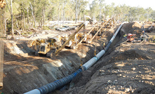 Main QCLNG pipeline lay