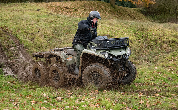 Review: Can-Am's six-wheel drive ATV