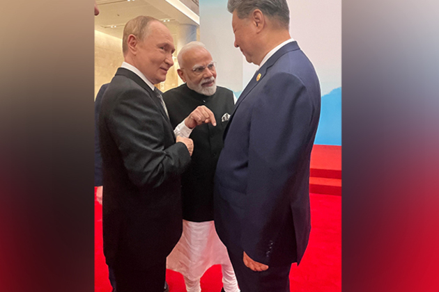 PM Modi, Putin, Xi share bonhomie ahead of SCO plenary session