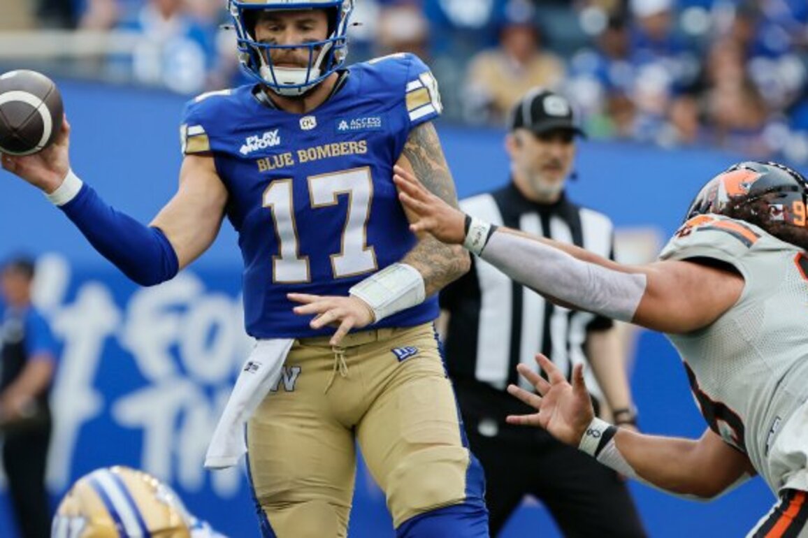Winnipeg Blue Bombers bash Lions in season opener, lose Oliveira to injury