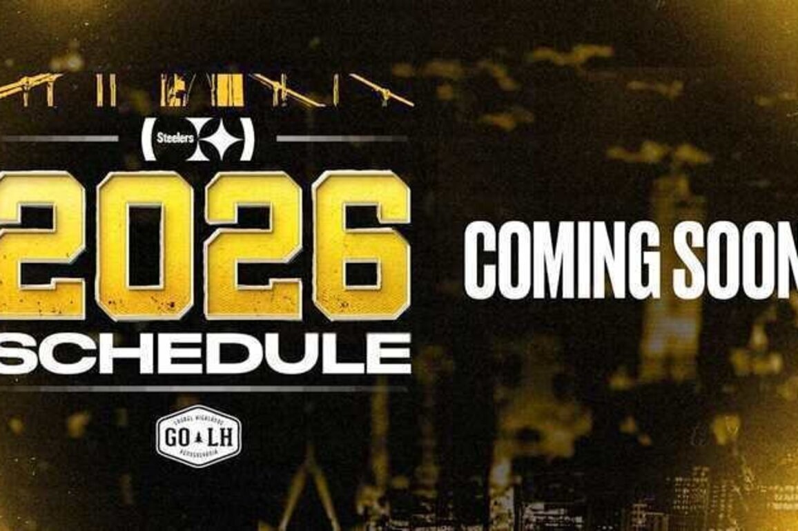 Steelers 2026 schedule will be released on May 14