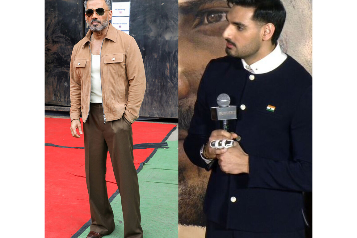 "Just be honest and enjoy yourself": Ahan Shetty shares father Suniel Shetty's advice ahead of 'Border 2'