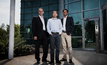 Dr Claudio Capiglia, director of battery technologies (left), Dr Fengming Liu, senior battery scientist (middle) and Dr Sai Shivareddy, vice president strategy - energy storage systems (right) will be collaborating with the Farasis team under the agreement.