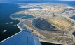 The Diavik diamond mine in Canada