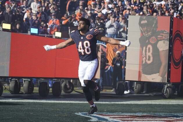 Reports: Bears retain LB D'Marco Jackson on 2-year deal