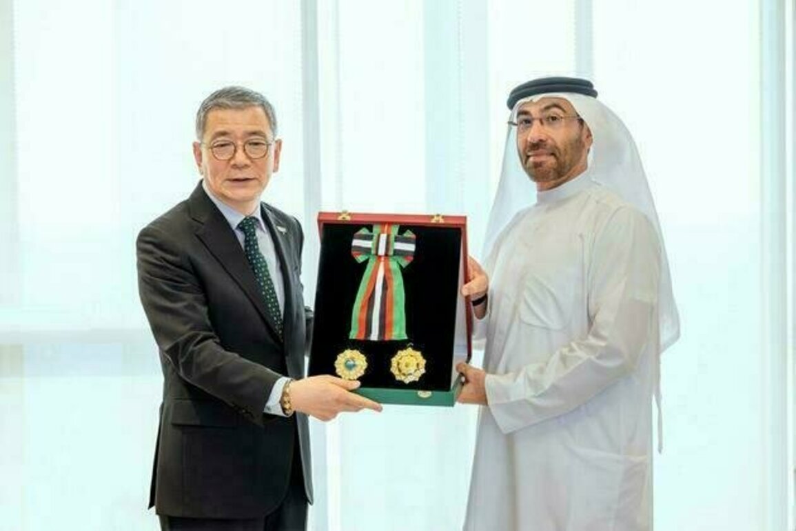 UAE President confers First Class Order of Independence on Korean Ambassador