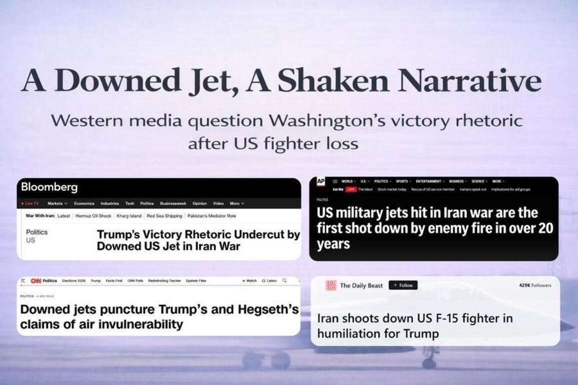 AI Poster | A Downed Jet, A Shaken Narrative