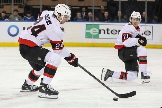 NHL roundup: Sens erupt early, pummel Rangers 8-4