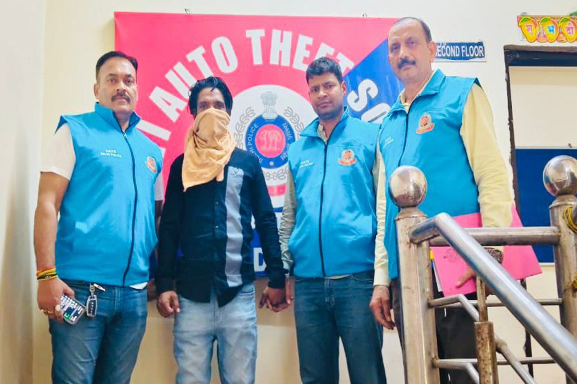 Delhi Police arrest active Chenu Gang member with country-made pistol, live cartridges