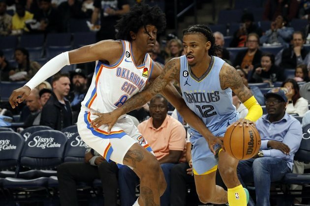 Ja Morant's triple-double sparks Grizzlies over Thunder