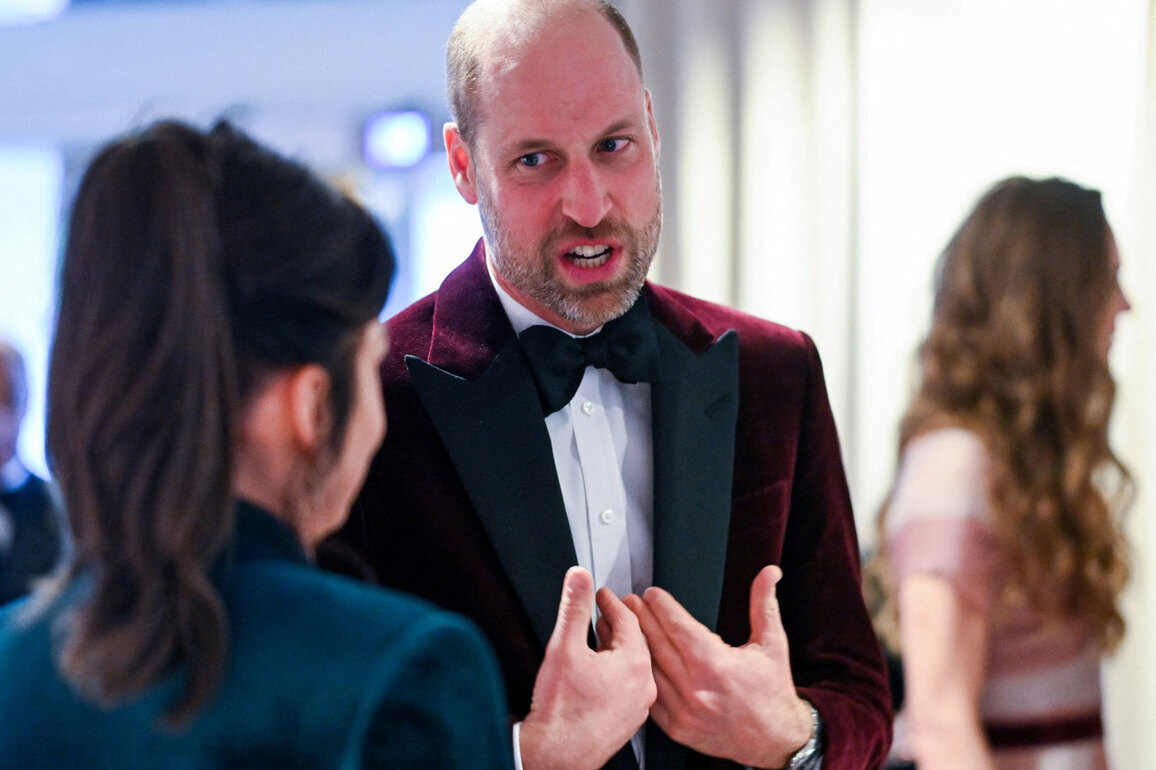 BAFTA Film Awards: Prince William reveals he's not in "calm state" after uncle Prince Andrew's arrest