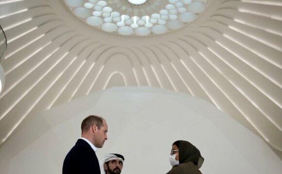 Dubai bids to attract 50 multinational companies in 3 years as Prince William visits