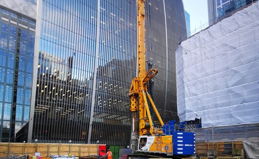 ﻿Bauer Technologies has been awarded the specialist piling and geotechnical works package for The Dovetail Building