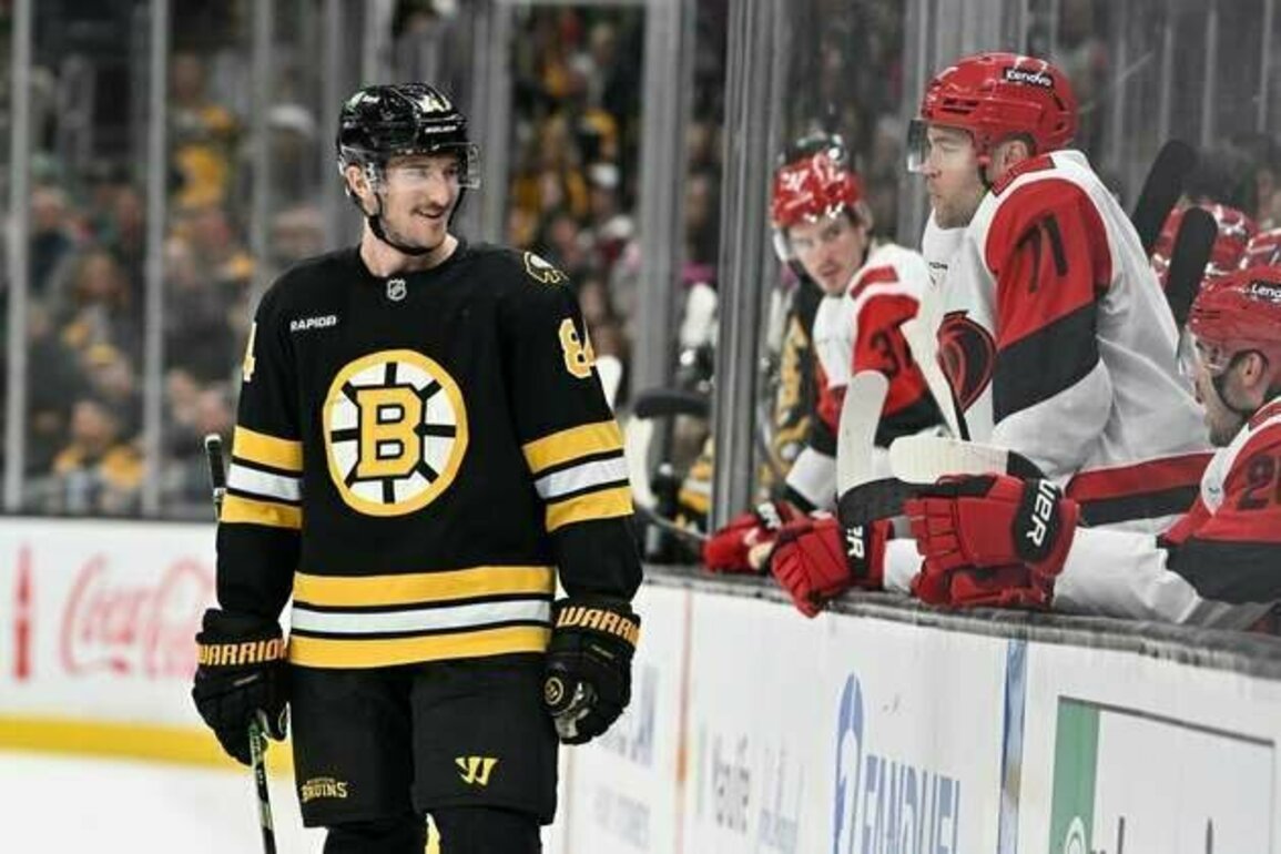 Bruins put home winning streak on line against 'Canes