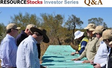 Analysts join TNG directors at the Mount Peake site in the Northern Territory, Australia