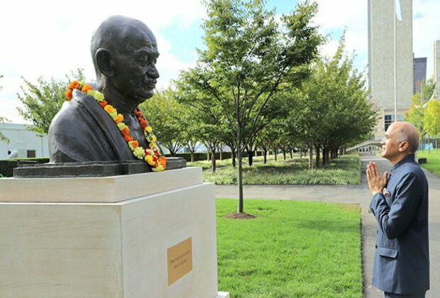 Indian envoy to UN, Indian Consulate in San Franciso pay tributes to Mahatma Gandhi