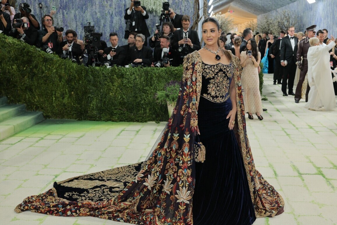 Met Gala 2026: Sudha Reddy showcases South Indian craft in custom Manish Malhotra look