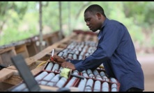  Core logging at South Houndé in Burkina Faso