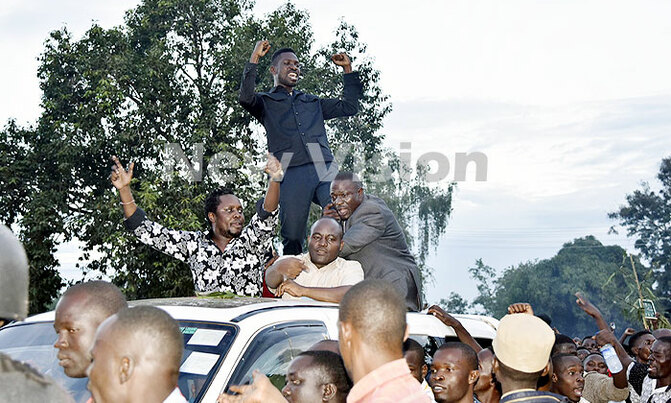 Bobi Wine overwhelmingly wins Kyadondo East seat Bobi Wine overwhelmingly wins Kyadondo East seat