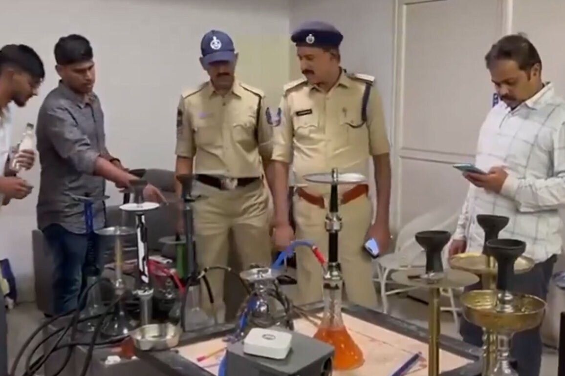 Telangana Police raid busts hookah centre operating as cafe in Rangareddy district; 39 held