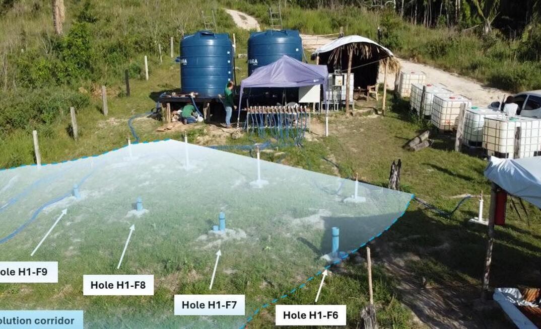 Área do projeto Ema da BCM no Amazonas