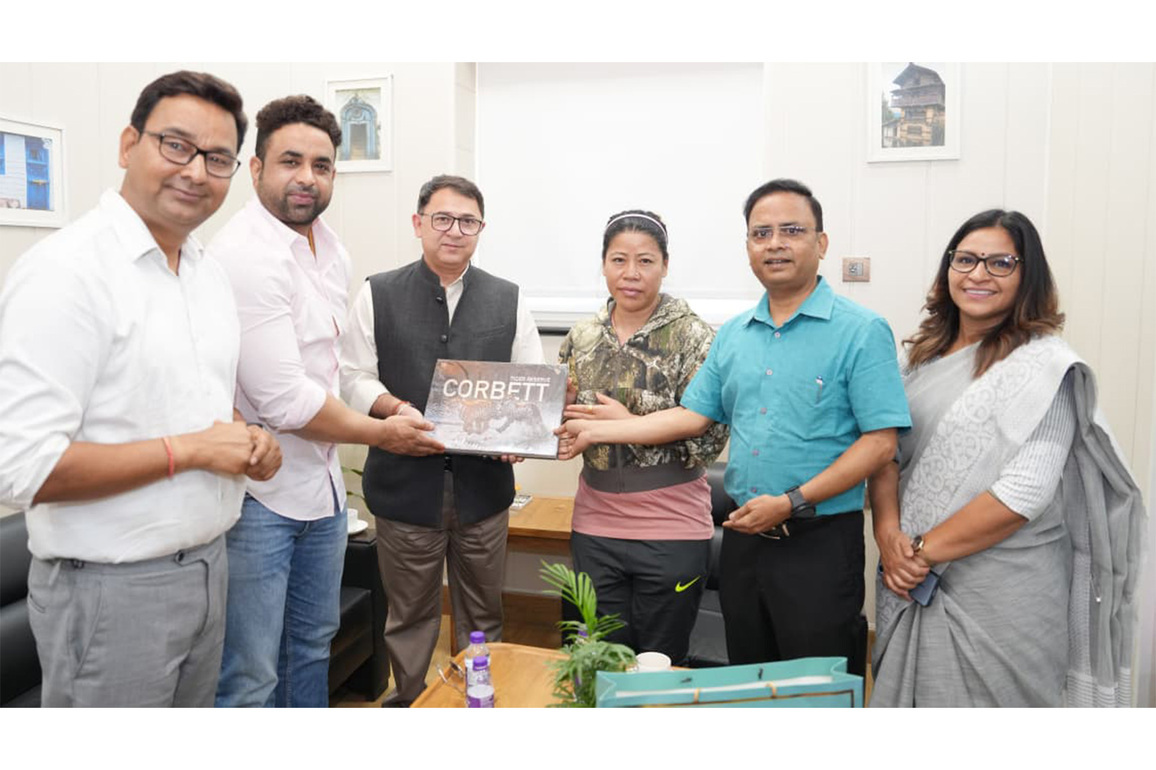 Mary Kom meets Uttarakhand CM's Principal Secretary in Dehradun