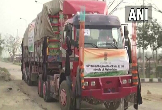 'Gift from people of India to the people of Afghanistan': India sends wheat loaded in 50 trucks